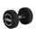 Round rubber dumbbell | 15 KG