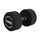Round rubber dumbbell | 35 KG