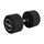Round rubber dumbbell | 42.5 KG