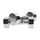 Round chrome dumbbells (set of 2) | 2 x 3 KG
