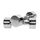 Round chrome dumbbells (set of 2) | 2 x 4 KG