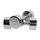 Haltères ronds en chrome (lot de 2) GladiatorFit | 2 x 5 KG