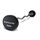 Long Curl Rubber Dumbbell | 30 KG