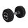 Round rubber dumbbell | 8 KG