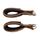 Leather ankle pull straps (set of 2)