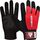 RDXWGA-W1FR-M-Gym Weight Lifting Gloves W1 Full Red-M