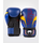 VE-04260-405-14OZ-Venum Elite Evo Boxing Gloves - Blue/Yellow - 14 Oz