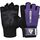 RDXWGA-W1HPR-S-Gym Weight Lifting Gloves W1 Half Purple-S