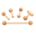 Pedalo fascia sticks (set of 5)
