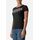 Front Logo Round Neck T-Shirt, Bekleidungsgrösse: L, Farbe: Schwarz