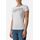 Front Logo Round Neck T-Shirt, Size: L, Colour: Weiss