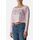 Loose Fit Cropped Sweatshirt, Bekleidungsgrösse: M, Farbe: Rosa