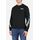 Roundneck Sweatshirt W/ Yoke, Size: S, Colour: Schwarz