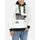 Sweat à capuche Trucker double couche, Taille: M, Couleur: Blanc
