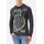 T-Shirt avec imprimés, Taille: S, Couleur: Gris anthracite