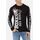 T-Shirt avec imprimés, Taille: S, Couleur: Noir