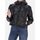 Eco Leather Padded Jacket, Bekleidungsgrösse: L, Farbe: Schwarz