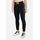 High Waist Sweatpants W/Satin, Size: L, Colour: Schwarz