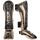 VE-1394-535-L-Venum Elite Shin Guards - Dark camo/Gold