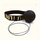 Black Reflex Ball With Headband, Colour: Schwarz