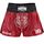Muay Thai Shorts Sak Yant, Size: S, Colour: Rot