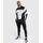 T-Shirt G-Fit Marble Dry Tech Langarm Zip-Kragen, Bekleidungsgrösse: L, Farbe: Weiss