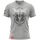 T-Shirt Sak Yant Tigers, Size: S, Colour: Grey