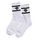 High unisex socks 36-43 Loven | White