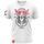 T-Shirt Sak Yant Tigers, Size: S, Colour: Weiss