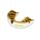 OPRO Gold: Competition Protection for Contact Sports, Size: One Size, Colour: Weiss
