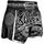 8 Weapons Muay Thai Shorts Carbon - Sak Yant Tigers, Colour: Schwarz, Size: XXL