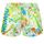 Fightshorts FUSION Splatter /Neon, Size: M, Colour: Weiss