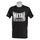 Tee Shirt Polycoton Casual Noir S, Colour: Schwarz, Size: S