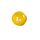 Medecine Ball 1Kg, Colour: Yellow, Additional Weight: 1 kg