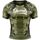 T-shirt de compression à manches courtes Hit 2.0, Taille: S, Couleur: Kaki
