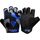 Gym Gloves Sumblimation F6 Blue-M, Size: M, Colour: Blue