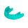 OPRO Snap-Fit Junior - Mint Green Flavoured, Size: One Size, Colour: Bleu Neon