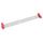 Adjustable retractable table tennis net
