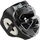 Full-Face Helmet with Polycarbonate Visor, Size: S, Colour: Schwarz, Size: S