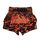 Short de Muay Thai Fairtex Magma, Taille: L, Couleur: Rouge