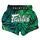 Short de Muay Thai Fairtex Tropical, Taille: L, Couleur: Vert