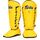 Protèges-Tibias Fairtex SP7 Twister Détachable, Taille: L, Couleur: Jaune