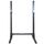 Station rack / cage à squat musculation en acier | Noir 180 CM