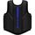 Chest Guard F6 Matte Blue-L/XL, Colour: Schwarz, Size: L-XL