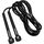 Corde à sauter noir C10, Taille: Taille unique, Couleur: Noir