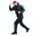Clothing Sauna Suit H1, Size: 2XL, Colour: Bleu Neon