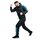 Clothing Sauna Suit H1, Size: XS, Colour: Bleu Neon