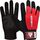 Gym Weight Lifting Gloves W1 Full Red, Colour: Rot, Size: M