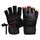 Gym Glove Micro Red/Black Plus-L, Size: M, Colour: Schwarz