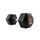 UFC Octagon Dumbbell-22.5kg, Colour: Schwarz, Additional Weight: 22.5 kg